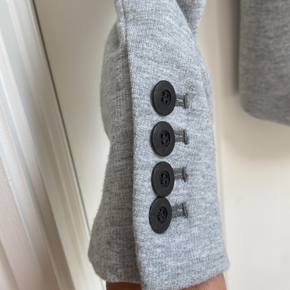 Loft One-Button Sweatshirt Blazer - image 5